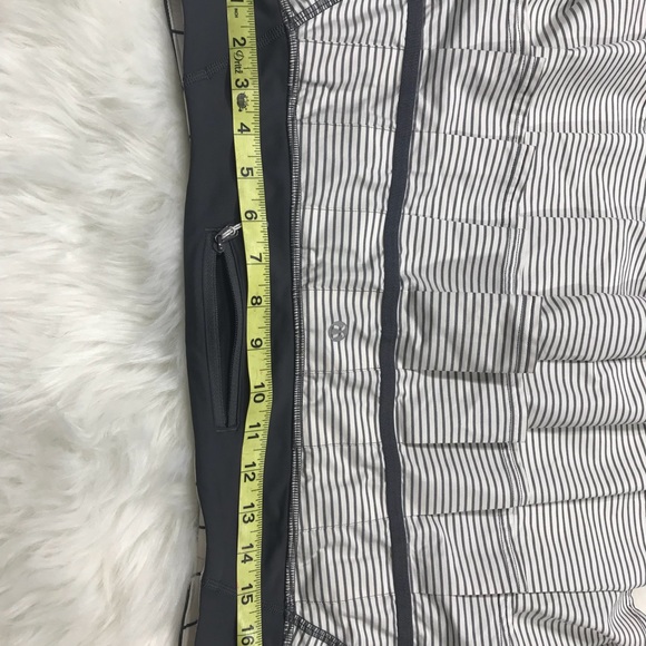 Lululemon Pace Setter Skirt Hyper Stripe Size 10 - Picture 2 of 5